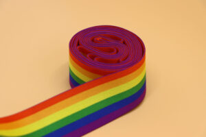 PSC7065B Rainbow Stripe Elastic by Pro-Stretch