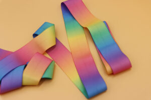 Rainbow gradient elastic by Pro-Stretch